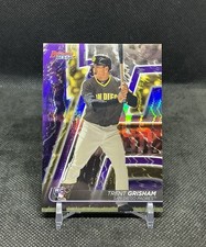 Trent Grisham 2020 Topps Bowman’s Best Purple #’d 229/250 RC San Diego Padres