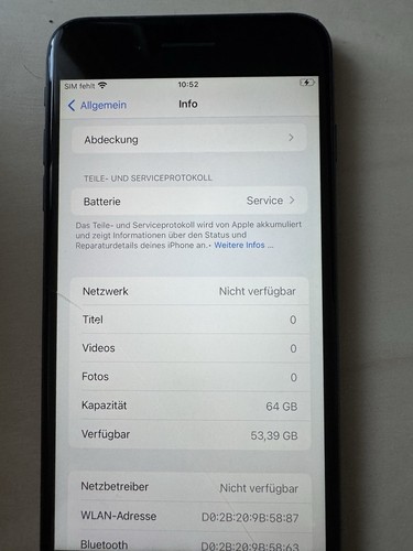 Apple iPhone 8 Plus A1897 (GSM) - 64GB - Schwarz (Ohne Simlock) - Bild 5 von 6