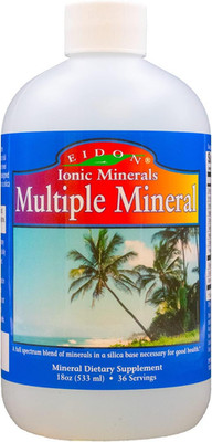 Eidon Multiple Minerals Supplement - Ionic Trace Mineral Drops for Water, Natura