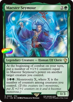 Maester Seymour (Surge Foil) - 68 - NM - Commander: FINAL FANTASY