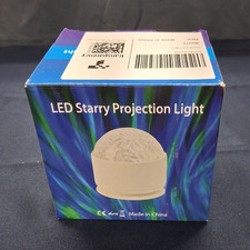 LED Starry Sky Projector Night Light Rotating RGB Multicolor USB 5V Remote