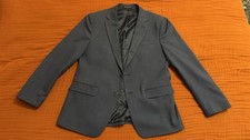 Banana Republic Slim Fit Navy Blue Blazer Sport Coat Mens 42 Short