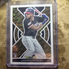 2025 Topps Update Series - Topps Black Gold James Wood #BG-3 (RC)