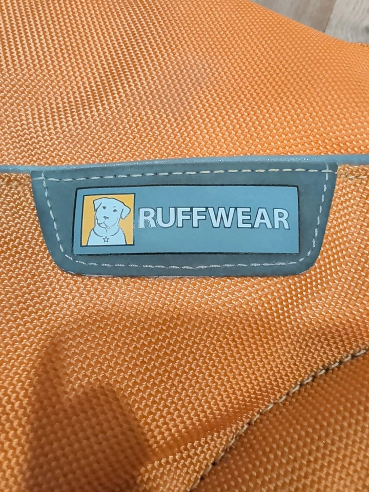 Chaleco salvavidas Ruffwear Float Coat para perro - naranja ondulado talla mediana Foto 3 de 4