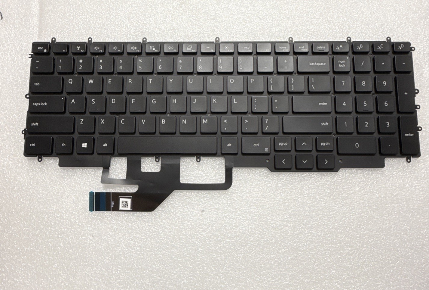 New Dell Alienware m17 R3 Laptop RGB Backlit US  Backlit Keyboard 730HH N8MF4 HT