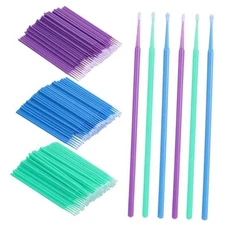 300 Pcs Micro Applicator Brush,Microbrush Applicators for Automotive Paint 