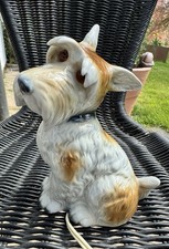 Rauchverzehrer Duftlampe Porzellan Hund Terrier