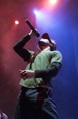 Hoobastank with Doug Robb performs Forum in Los Angeles Ca April 1- Old Photo