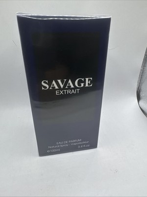 SAVAGE EXTRAIT DE PARFUM for Men  designer 3.4 oz EDP New In Sealed Box
