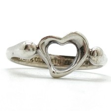 Tiffany and Co. Ring Peretti Open Heart Silver 925 2892642