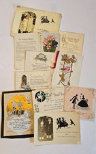 Mixed Lot of Vintage Greeting Cards Birthday Congratulations Thank You 1 Postcar