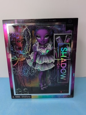 10.5'' MGA Rainbow High Fashion Doll Monique Verbena Shadow High Purple NRFB BR