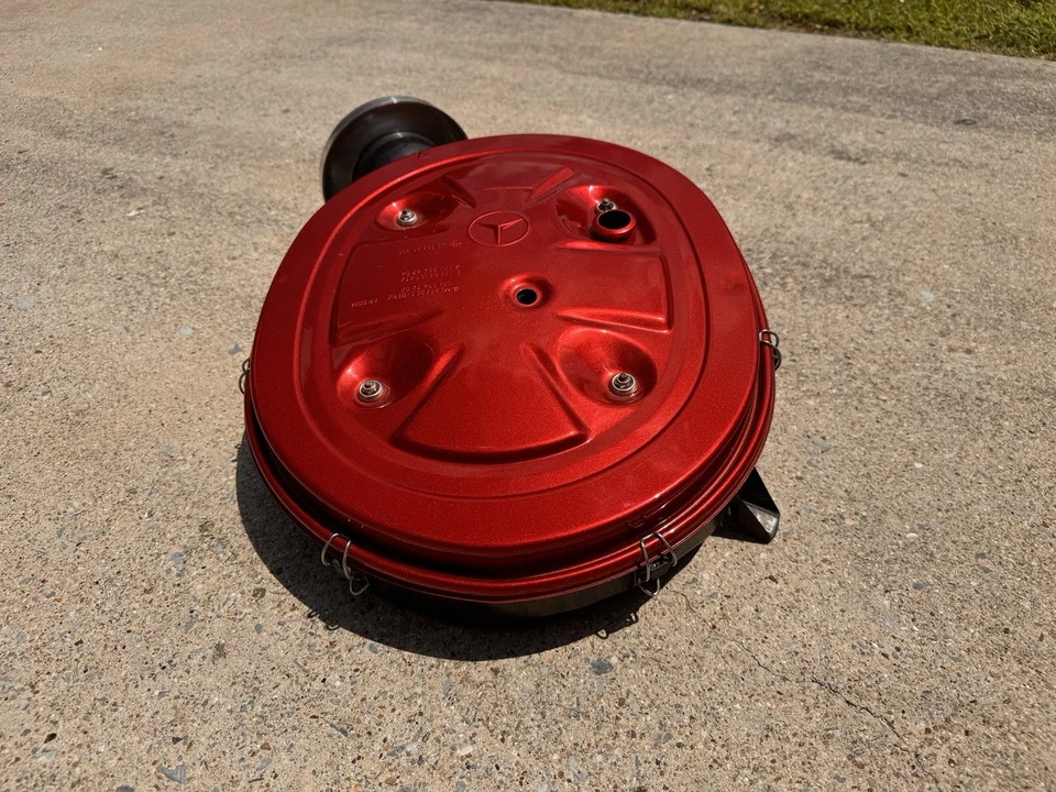 Entrada de carcaça de filtro de ar Mercedes-Benz W126 300e, 300ce, 260e - Imagem 4 de 4