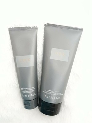LUCK for HIM Hair & Body Wash and After Shave Conditioner 2pc Set - SEALED!!!