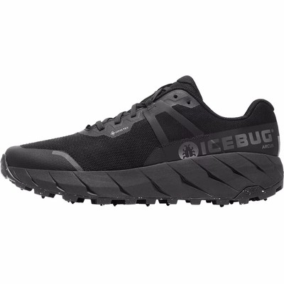 Icebug Arcus BUGrip GTX Running Shoe - Women's True Black, 6.5