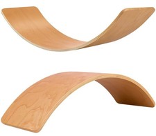 35" Balance Board Kids  Montessori Wobble Board for Toddlers Ages 3-5, Natur...