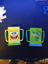Munchkin Spongebob Grip 'n Sip Juice Box Holder Set Of 2