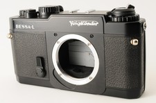 Meter Works Near MINT   Voigtlander Bessa-L Black 35mm Film Camera JAPAN 841