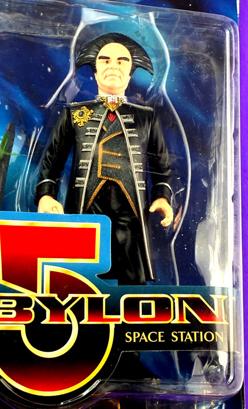 Babylon 5, Londo Mollari Action Figure & Transport Of Centauri Republic JS