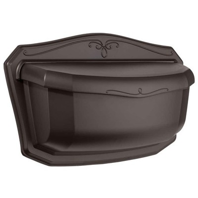 Architectural Mailboxes Villa Rubbed Bronze, Small, Aluminum, Wall Mount Mailbox