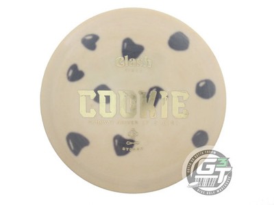 USED Clash Discs Steady Cookie 176g Tan Gold Foil Fairway Driver Golf Disc