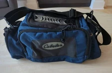 CABELA'S FISHING HUNTING WEEKENDER CATCH ALL GEAR BAG 15' L x 6.5' W x 6' H Blue