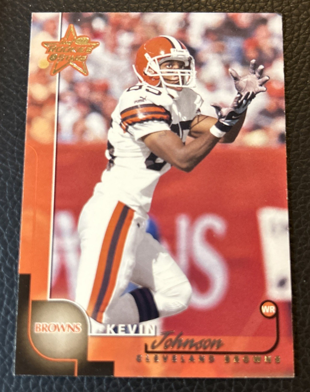2000 Leaf Rookies & Stars Football Kevin Johnson Cleveland Browns #22