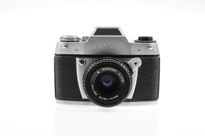 IHAGEE EXA 500 mit Domiplan 50mm f/2,8 - Defekt  - SNr: 334584