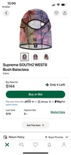Supreme South2 West8 Balaclava Brand New Unopened
