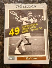 1991 NetPro THE LEGENDS Tennis Factory Sealed Complete Set Rod Laver Arthur Ashe