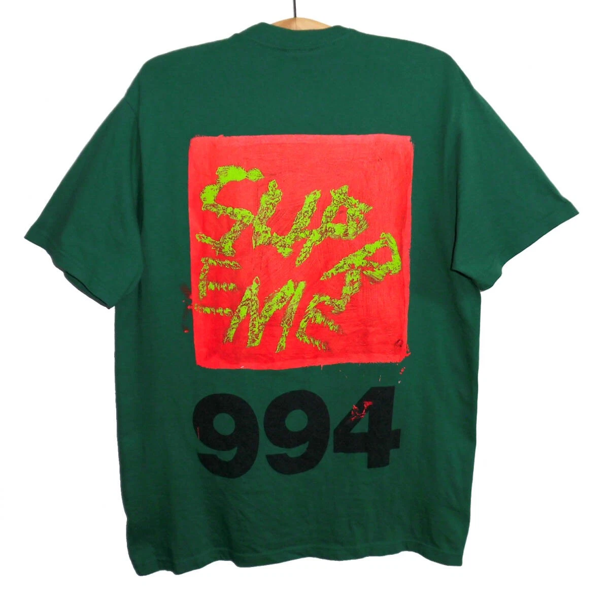 SUPREME Supreme 24ss Paint Tee 994 Paint T shirt L taille verte