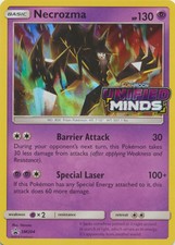 HP Pokemon Necrozma - SM204 - Prerelease Promo - SM Black Star Promo Heavily Pla on eBay