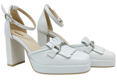 Sandali donna Nero Giardini E409460D decollete casual eleganti tacchi alti 38 - Foto 3 di 6