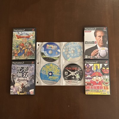 8 Game PS2 PS3 Japanese Games Dragon Quest Gundam Bomberman Land