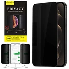 Privacy Tempered Glass Screen Protector For iPhone 17 16 15 14 13 Pro Max 12 11