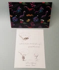 Oyster Boy & Pearl + Carousel Creatures Postcard (5" x 7") Tim Burton Lost Vegas