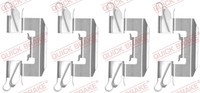 ZubehöRsatz Scheibenbremsbelag Quick Brake 109-1772 FüR Fiesta Daihatsu CB1 Ford