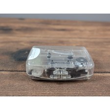 Shocks Cassette Tape TSQPS003 TJCASCLR Clear Case Transparent Audio Collectible