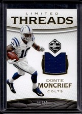 Donte Moncrief 2016 Panini Limited #40 Threads Jersey /99