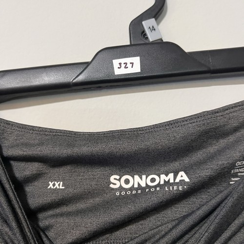 Sonoma Womens Plus Size XXL Legging Stretch Athletic Side Pockets Gray Capri - Picture 4 of 8