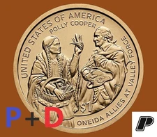 2-Coin 2026 P&D NATIVE AMERICAN SACAGAWEA Small DOLLAR from Bag/Rolls ** PRESALE