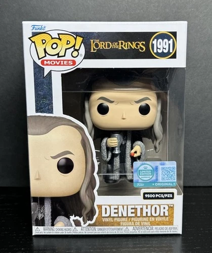 Funko Pop! The Lord of the Rings Denethor LE 9500 Pcs +Protector IN HAND