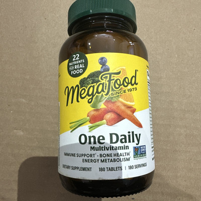 MegaFood, One Daily 180ct  EXP 2027