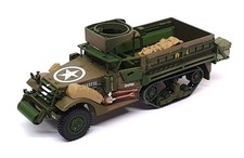 Corgi 1/50 Scale CC60418 - White M3A1 Half Track Daring 41st A. Infantry Reg '44