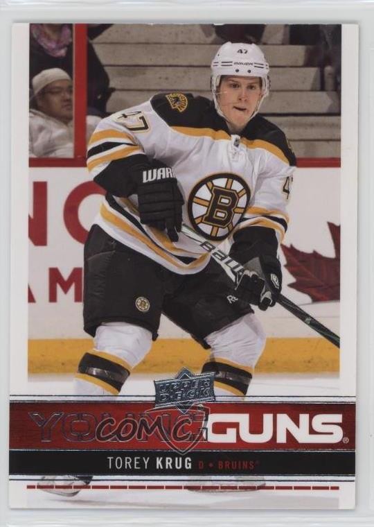 2012-13 Upper Deck Young Guns Torey Krug #205 0a6p