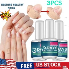 3PACK 3 Days Nail Care - Keratin Amino Acid Formula Superior Nail Nourish HOT