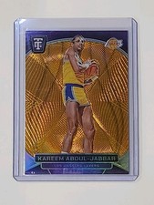 Kareem Abdul Jabbar 2024-25 Totally Certified Orange Platinum Mirror #57/75 