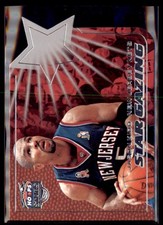 2002-03 Hoops Stars Star Gazing Blue Nets Basketball #SG1 Jason Kidd 
