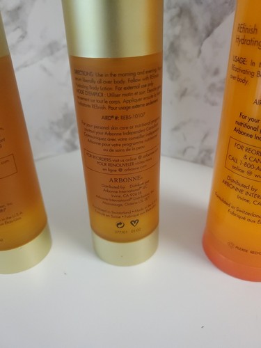 Arbonne NutriminC Re9 Lozione Corpo Idratante e (2) Sieri Corpo Riattivanti - Foto 5 di 9