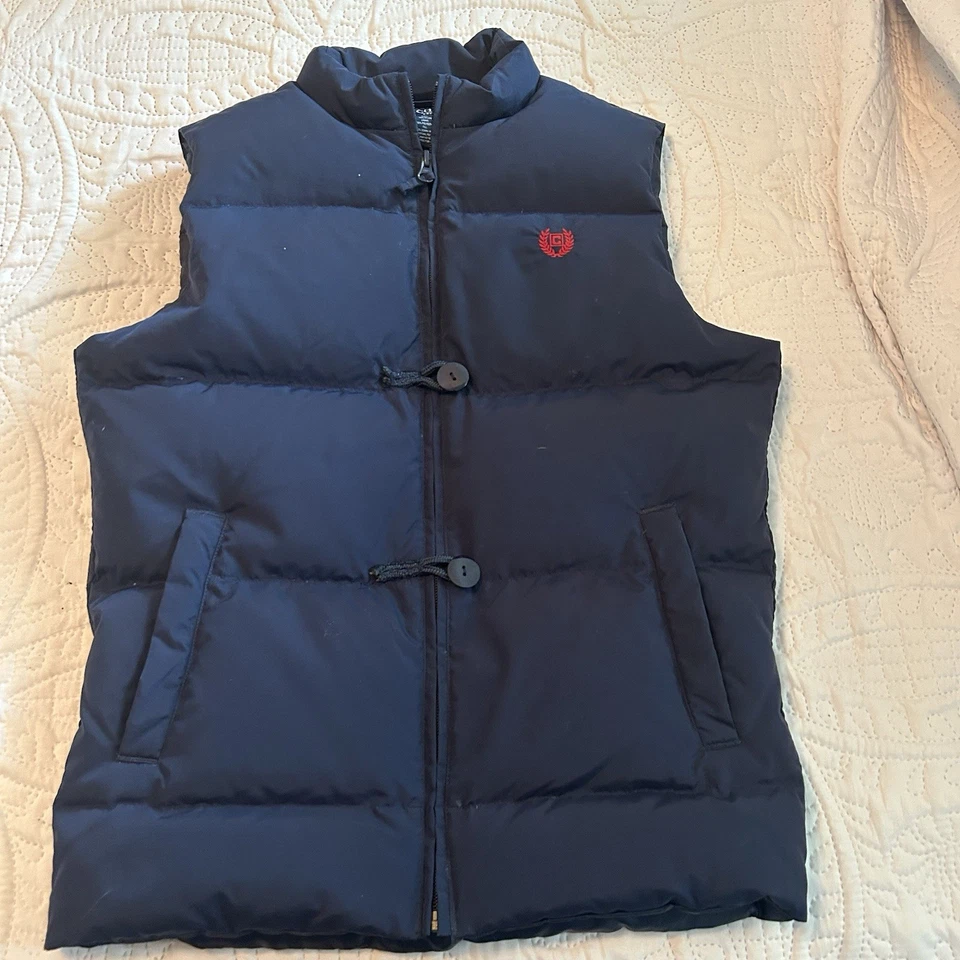 Chaps Ralph Lauren 60% Down 40% Waterfowl Feather Filled Puffer Vest Men's M - Image 2 of 4